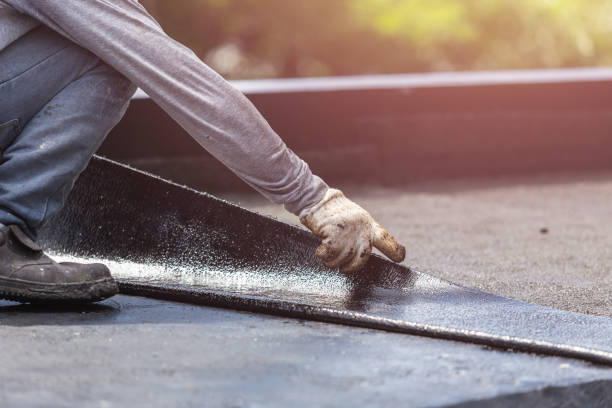 Professional Foundation Crack Repair technician working in Hersey, MI
